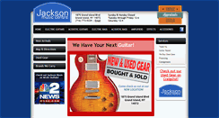 Desktop Screenshot of jacksonmusic.com