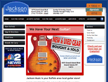 Tablet Screenshot of jacksonmusic.com